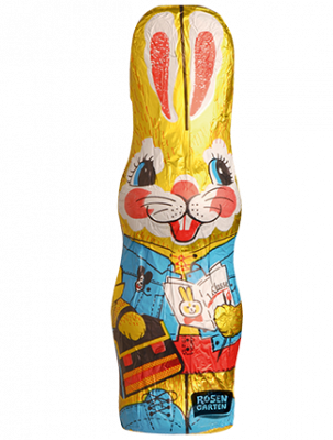Osterhase Vollmilch in Staniol (50gr)